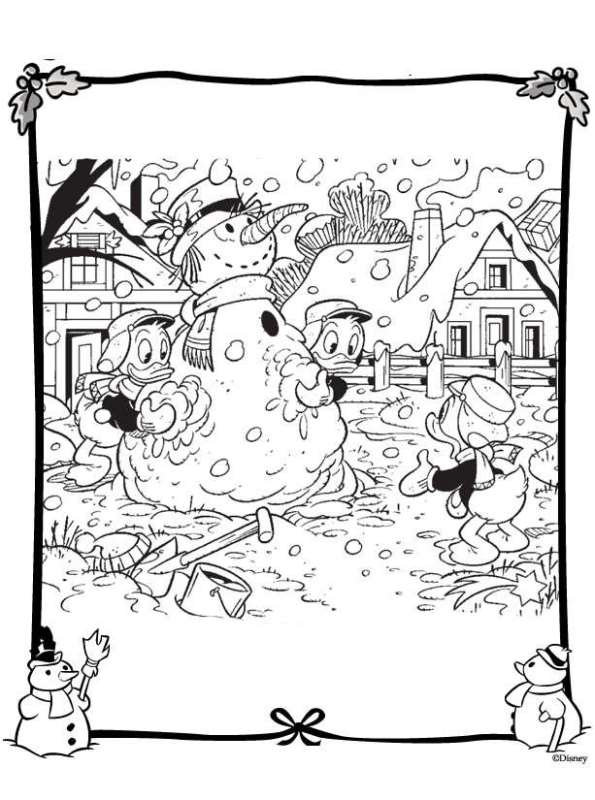 Kids-n-fun.de | Malvorlage Weihnachten Disney Weihnachten Disney